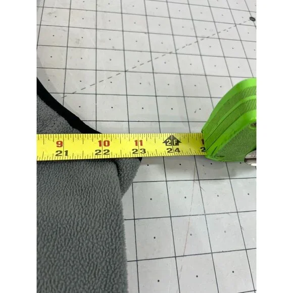 Timberland Mens Gray Full-Zip Fleece Vest L With Pockets - Picture 6 of 8